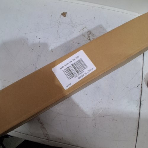 ACRYLIC SERVING TRAY - 12 X 20" - CLEAR image 3