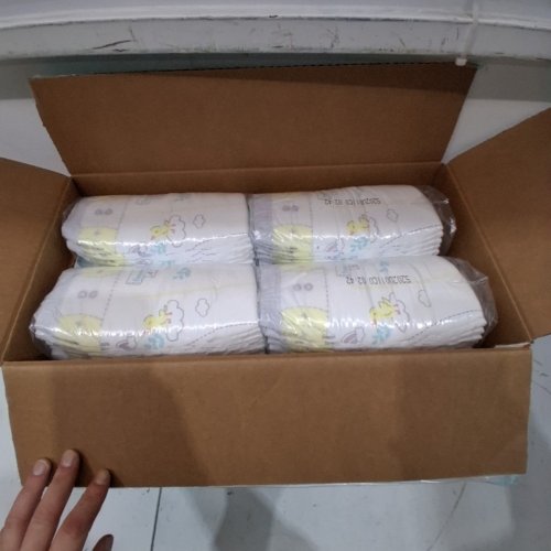 176PK PAMPERS SWADDLERS DIAPERS - SIZE 4 image 2