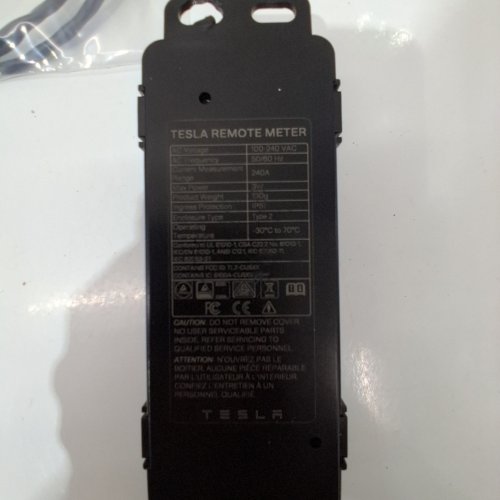 TESLA REMOTE METER KIT - 100-240 VAC, 50/60 HZ, 240A - BLACK image 2