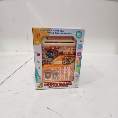 KIDS ELECTRONIC ATM STYLE PIGGY BANK - ORANGE image 2