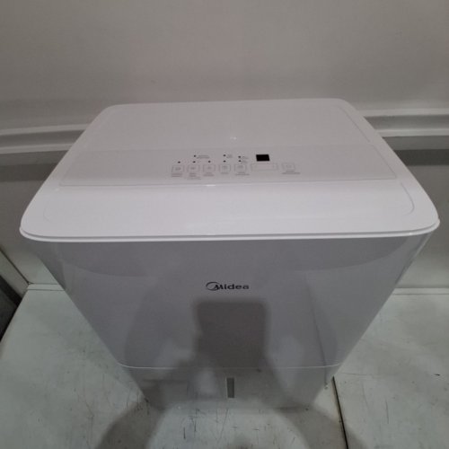 MIDEA ENERGY STAR CERTIFIED DEHUMIDIFIER WITH REUSABLE AIR FILTER AND APP CONTROL - 4,500 SQ.FT - 23.6L - WHITE (MODEL: MAD50C1AWS-A) image 4