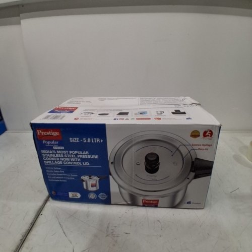 PRESTIGE POPULAR 5-LITRE ALUMINUM PRESSURE COOKER image 2