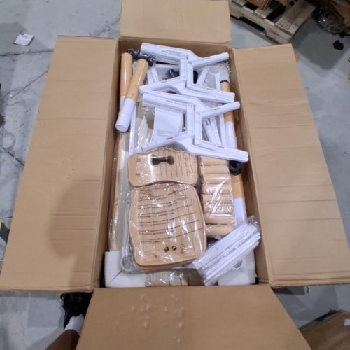 ADJUSTABLE -6KIDS TABLE AND CHAIR SET - BEIGE (MODEL: BY-02) image 10