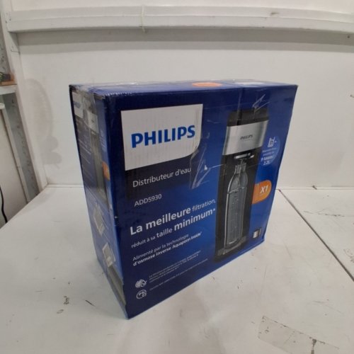 PHILIPS WATER DISPENSER 5-STAGE DEEP FILTRATION EFFECTIVELY REDUCES CHLORINE, ODOR, PARTICULATES - 2.2L - BLACK/SILVER (MODEL: ADD5930)) image 6