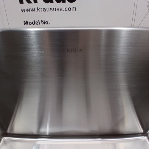 KRAUS 33" UNDERMOUNT 50/50 DOUBLE BOWL 16 GAUGE STAINLESS STEEL KITCHEN SINK - (KHU102-33) image 5