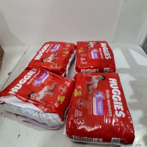 149PK HUGGIES LITTLE MOVERS DIAPERS - SIZE 4 image 2