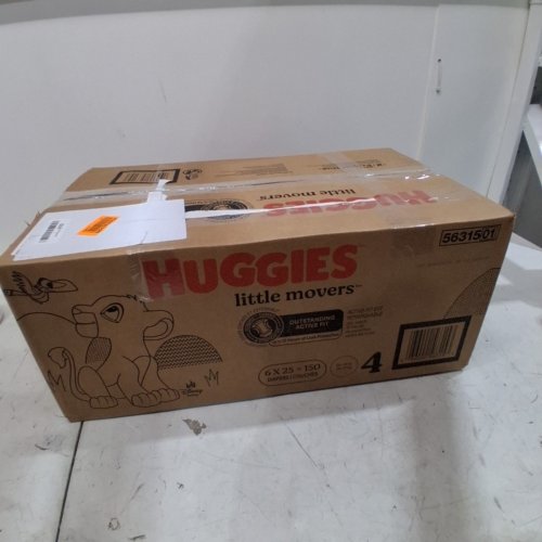 149PK HUGGIES LITTLE MOVERS DIAPERS - SIZE 4 image 4