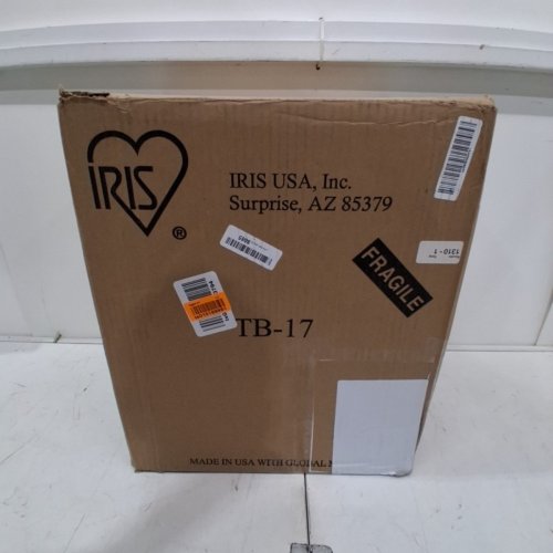 6PK IRIS STACK & PULL BOX MULTI-PURPOSE STORAGE BINS - 18L - CLEAR (MODEL: TB-17) image 4
