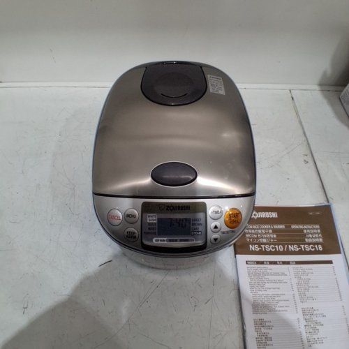 ZOJIRUSHI NS-TSC18 MICOM RICE COOKER AND WARMER, 10 CUPS, STAINLESS BROWN image 6