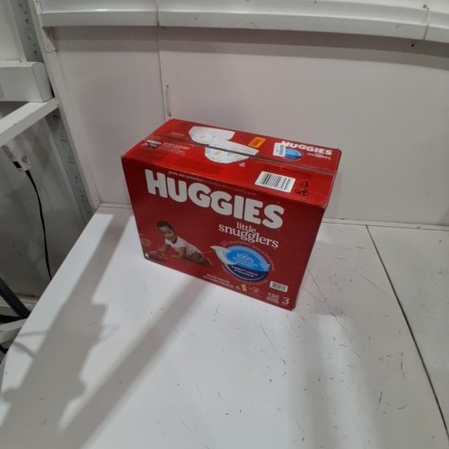 136PK HUGGIES LITTLE MOVERS HUGGFIT 360° BABY DIAPERS - SIZE 3 image 2
