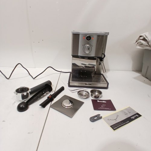 BREVILLE CAFE ROMA ESPRESSO MAKER - 15 BAR - BRUSHED STAINLESS STEEL (MODEL: ESP8XL/A) image 3
