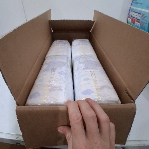 100PK PAMPERS SWADDLERS 100% LEAKPROOF DISPOSABLE BABY DIAPERS - SIZE 5 image 2