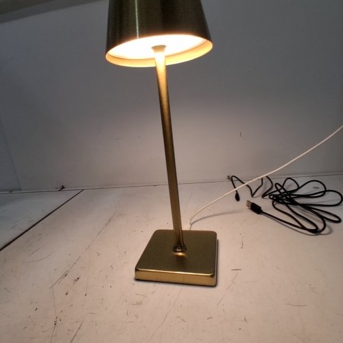 2PK MIKASA TOUCH CONTROL LED LAMP WITH 3 LIGHT SETTINGS - 12" - GOLD (MODEL: 1835518) image 2