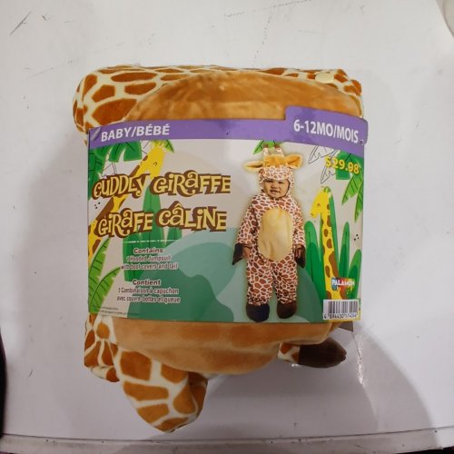 BABY PALAMON CUDDLY GIRAFFE COSTUME - 6-12 MONTHS - BROWN (STYLE: 1538) image 2
