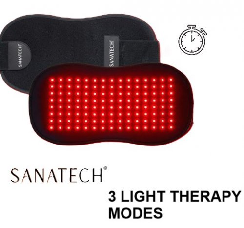 SANATECH RED LIGHT THERAPY BELT - BLACK (STYLE: REDFORM) image 2