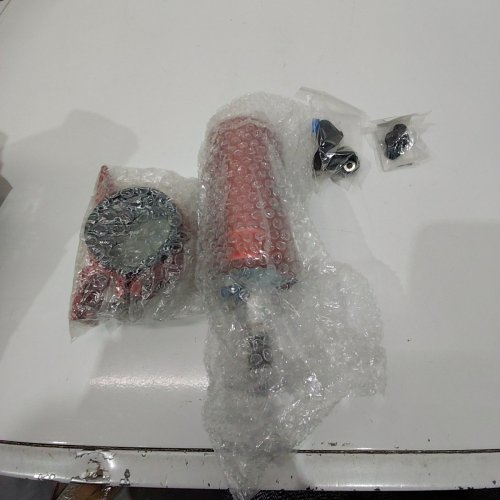 EVIL ENERGY HIGH FLOW EXTERNAL INLINE FUEL PUMP - 300LPH - 12V - UNIVERSAL - RED (MODEL: JN-FS23-00056000) image 2