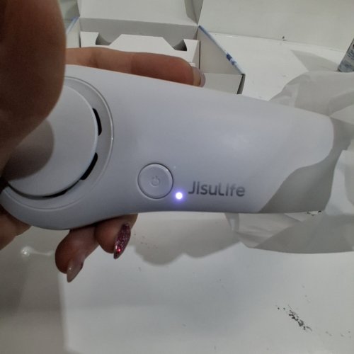 JISULIFE LIFE4 5-SPEED PORTABLE NECK FAN - OSFM - WHITE (MODEL: FA14-S) image 2