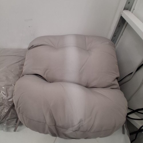 2PK ADIRONDACK CHAIR CUSHION - 46.5'' X 19.7'' X 4'' - LIGHT GREY (MODEL: PC001ZDGR) image 3