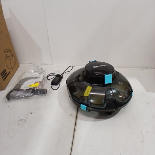 WINNY 200 CORDLESS POOL CLEANER ROBOT VACUUM - 645 SQ.FT - BLACK/CLEAR (MODEL: WPC-AMUS-023) image 3