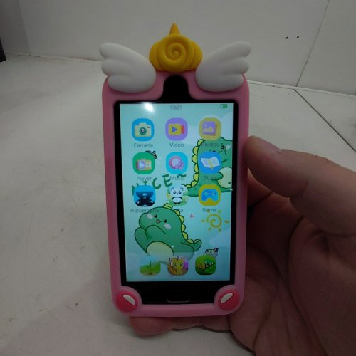 KIDS SMARTYTOYS SMART PHONE TOY WITH CAMERA - 1080P - 48MP - 4" - PINK/UNICORN (MODEL: P1 MAX) image 2