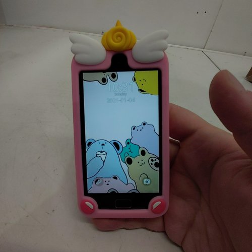 KIDS SMARTYTOYS SMART PHONE TOY WITH CAMERA - 1080P - 48MP - 4" - PINK/UNICORN (MODEL: P1 MAX) image 3