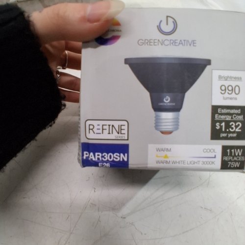 6PK GREENCREATIVE DIMMABLE LIGHT BULBS - 11W - WARM WHITE (MODEL: PAR30SN) image 2