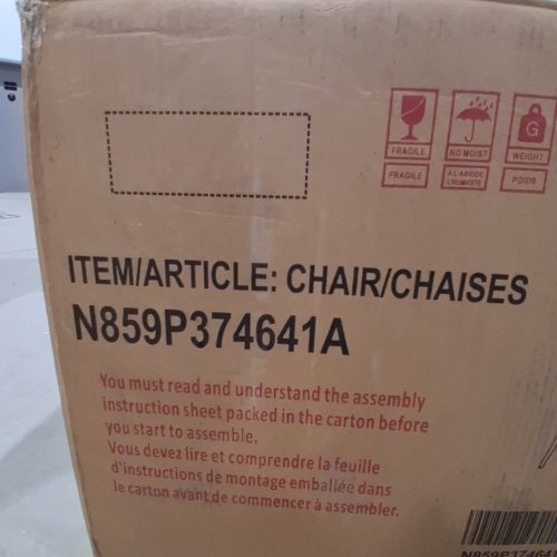 2PK - NH-AN-CA - RATTAN BACKREST ERGONOMIC CONTOURED SEAT STAIN‑PROOF PU CUSHION - 19.5'' X 19'' X 31.5'' - BEIGE (MODEL: F-NAC-N859P374641A) image 2