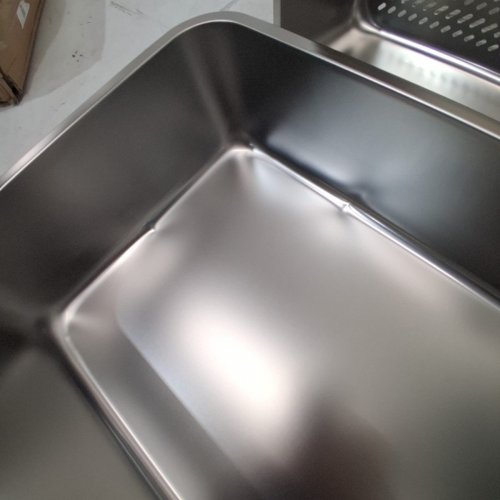 FLYNIX METAL PET CAT BEDPAN TRAY WITH SIFTING INSERT - 23.6" X 15.8" X 4.7" - SILVER STAINLESS STEEL (MODEL: 00788991154970/60GWWCGH5OZT) image 4