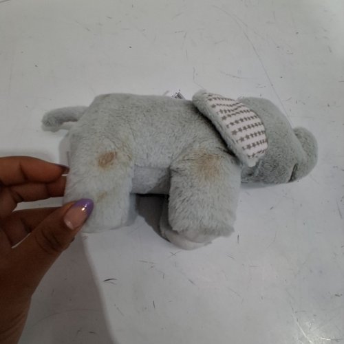 CARTER'S ELEPHANT WAGGY PLUSH TOY - GRAY image 4