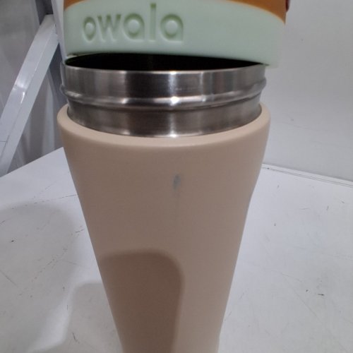 OWALA LEAK PROOF, INSULATED AND BUILT-IN STRAW WATER BOTTLES - 24 HOURS COLD - 24 OZ - BLUE image 5