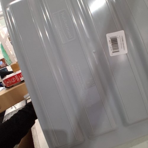 RUBBERMAID COMMERCIAL UTILITY BOX - 21" X 17" X 7" - GREY (MODEL: FG335100GRAY) image 5