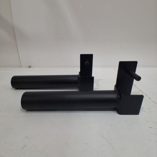 2pk CAP BARBELL OLYMPIC PLATE HOLDERS MAX 300LBS - 2" - BLACK (MODEL:FM-PLATE2) image 3