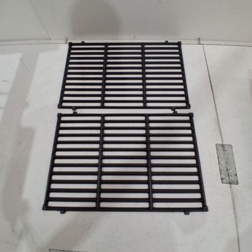 2PK BBQ-PLUS REPLACEMENT CAST IRON GRATE GRILL FOR WEBER SPIRIT 300 SERIES - 17.5" X 11.9" - BLACK (MODEL: 7638) image 3