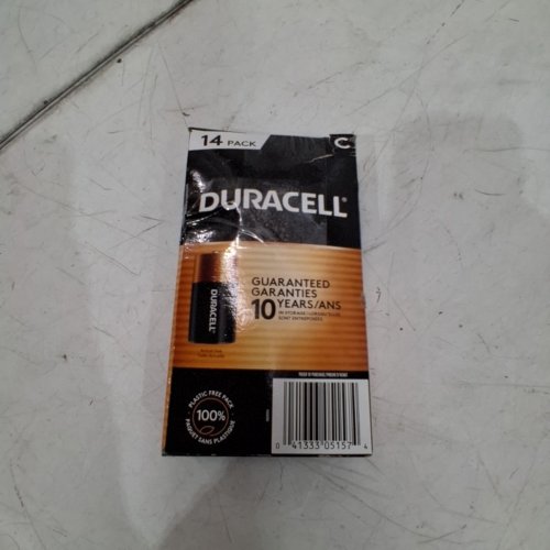 14PK DURACELL COPPERTOP LONG LASTING ALL-PURPOSE ALKALINE BATTERIES - C image 2