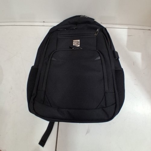 BRUNOCAVALLI SLIM BUSINESS TRAVEL LAPTOP BACKPACK FITS 15.6" LAPTOP - BLACK (MODEL: 8689#X) image 3