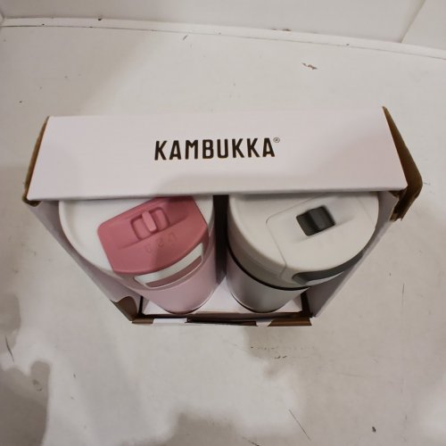 2PK KAMBUKKA WATER BOTTLE MUGS - 17OZ - PINK/GREY (MODEL: 2606617) image 4