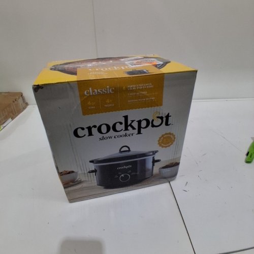 CROCKPOT 4-QUART CLASSIC SLOW COOKER WITH 3 SETTINGS- BLACK (MODEL: ‎2166871) image 5