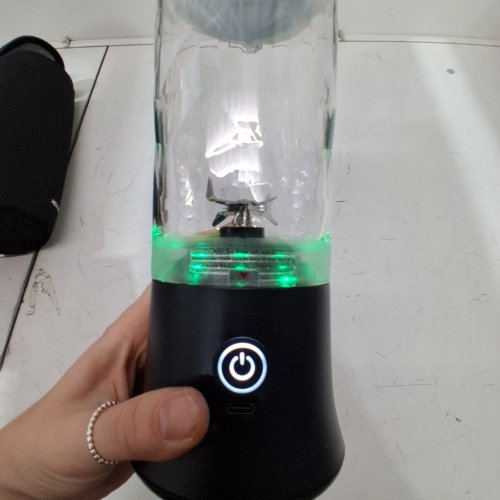 NEXTEASE PORTABLE REACHARGEABLE BLENDER - 150W, 7.4 V - BLACK (MODEL: A9) image 2
