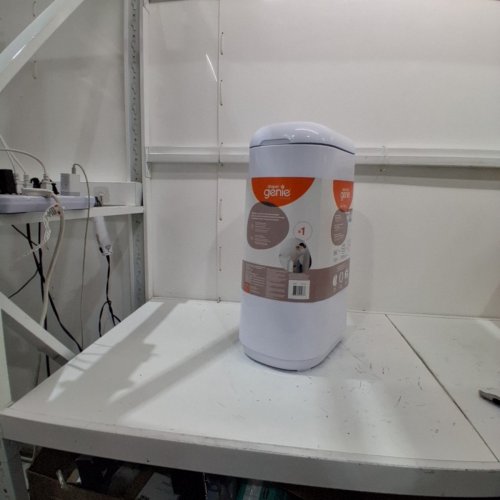 DIAPER GENIE ESSENCE PAIL WITH 18 EASY ROLL REFILL BAGS - 23" - WHITE (MODEL:‎ I000908) image 2