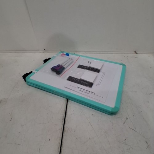 15PC VUSIGN MAGNETIC DRY ERASE BOARDS WITH MAGNETS AND MARKERS - TURQUOISE image 4