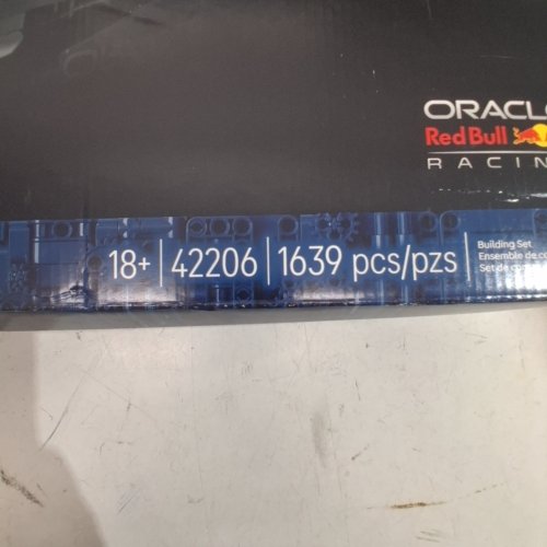 1639PC LEGO TECHNIC F1 ORACLE RED BULL RB20 RACING CAR BUILDING SET (MODEL: 42206) image 2