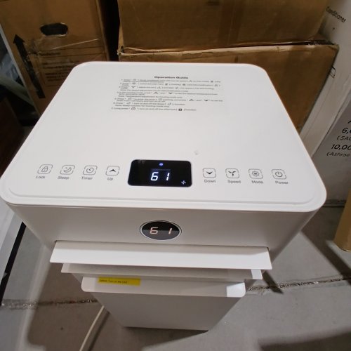 GALRODIN 4 IN 1 PORTABLE AIR CONDITIONER WITH REMOTE - FAN AND DEHUMIDIFIER - 8000BTU (MODEL: OL-A016JC05N3) image 2