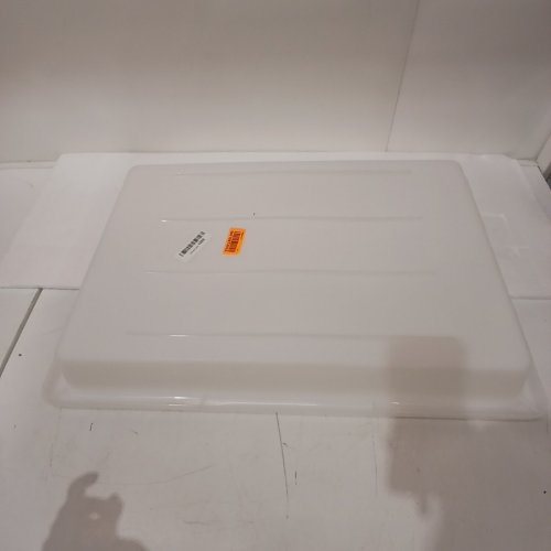 RECTANGLE DOUGH TRAY - 26" X 18" X 3" - WHITE image 3