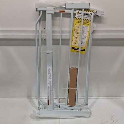 REGALO EASY-STEP METAL WALK-THROUGH SAFETY GATE - 30" X 29'' - 38.5'' - WHITE (MODEL: 1160DS) image 2