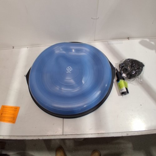 BOSU BALANCE TRAINER - BOSU BALL FITNESS TRAINER - 300LB MAX CAPACITY - BLUE/BLACK (MODEL: 72-10850-2XPQ) image 2