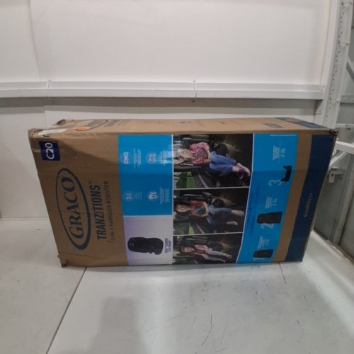 GRACO TRANZITIONS 3‑IN‑1 HARNESS BOOSTER SEAT WITH HIGH‑BACK BOOSTER & BACKLESS BOOSTER, 2 REMOVABLE CUP HOLDERS, OPEN‑LOOP BELT GUIDES & MACHINE‑WASHABLE COVERS (MODEL: 2035724) image 6