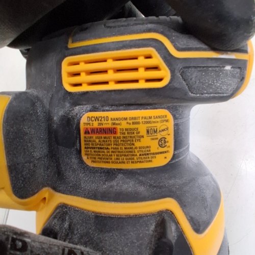 DEWALT 20V MAX CORDLESS 5" RANDOM ORBIT SANDER (TOOL ONLY) (MODEL: DCW210) image 9