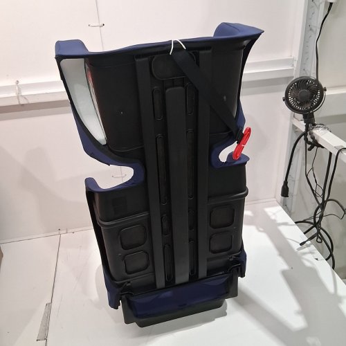 DIONO AIRI HIGH BACK BOOSTER CAR SEAT - 40LBS TO 120LBS - BLUE (MODEL: 55002-NA-01) image 4