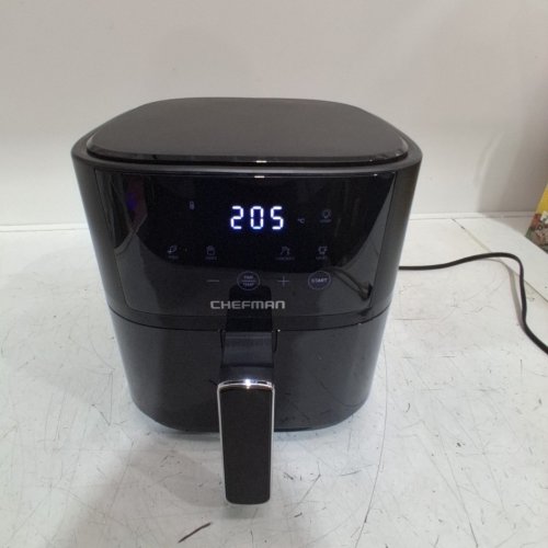 CHEFMAN DIGITAL AIR FRYER - 4QT CAPACITY - BLACK (MODEL: RJ38-4TW-BLACK-DS-CA) image 3