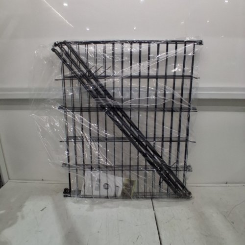 5 PANEL ANIMAL BARRIER RUSTPROOF FENCE - 32" X 11.8FT - BLACK (MODEL: 5P) image 2